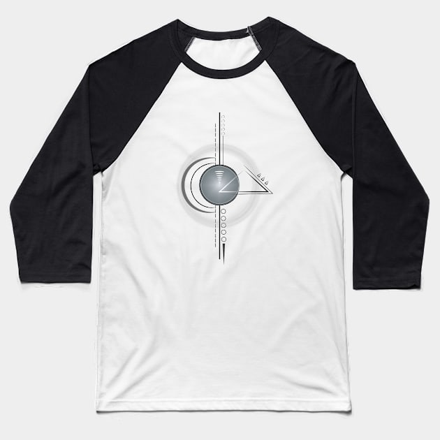 abstract digital Baseball T-Shirt by Lady_M